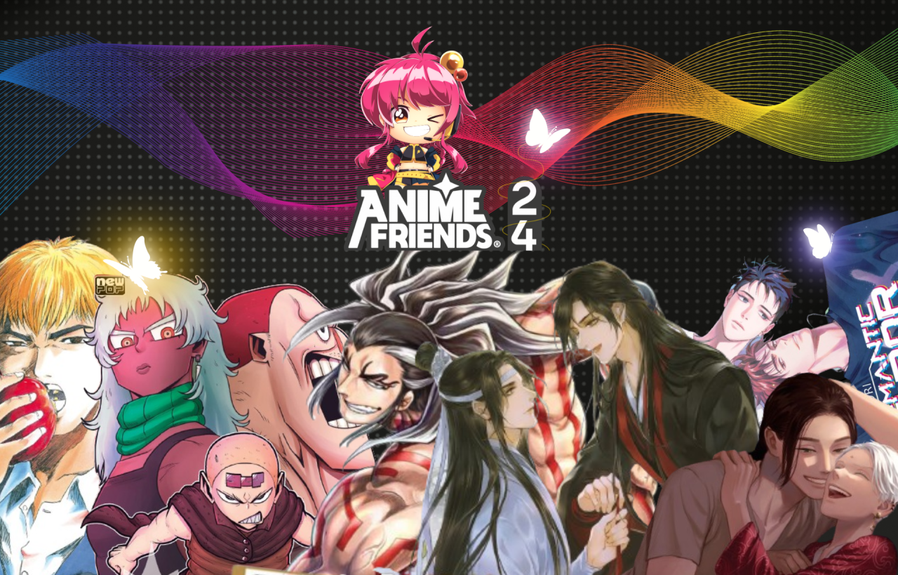 Anime Friends 2024 | Mais de 20 obras de Mangá serão lançadas no evento